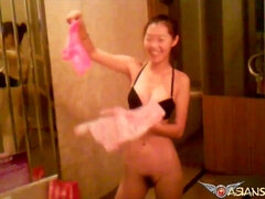 Asiatisch, Grosser arsch, Blasen, Chinesisch, Hd, Massage, Muschi, Titten