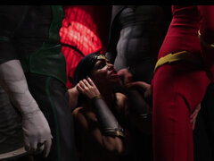 Wonder Woman Romi Rain porn parody