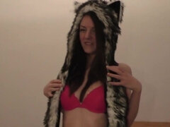 Amatør, Brunette, Fingring, Petite, Alene, Tenåring, Pupper, Leker