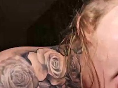 This fat snow bunny pussy knows how to swallow