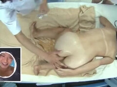 Sexy Japanese huzzy in great massage porn video