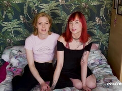 Blond, Kjæreste, Lesbisk, Massasje, Rødtopp, Ludder, Pupper, Leker