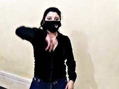 Arab, Ázijskej, Veľké kozy, Vysokoškoláčka, Bozkávanie, Kozičky