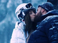 Baben, Stor kuk, Avsugning, Brunett, Hardcore, Hd