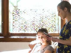 Morena, Penetracion con dedos, Lesbiana, Lamidas, Masturbación, Coño, Adolescente