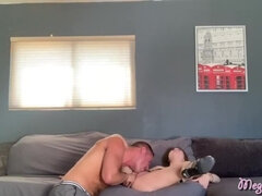 Danny Mountain fucks me with his man thong