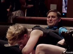 Cumizás, Kötözés, Pénisz, Csoport, Fehérnemű, Érett feleség, Orgia, Megkötözve