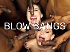 Baben, Stora tuttar, Blondin, Avsugning, Creampie, Gangbang, Handjobb, Tuttar