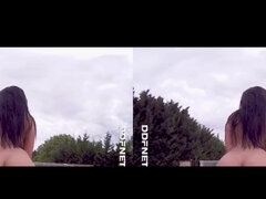 3d, Store pupper, Brunette, Milf, Naturlige bryster, Realitet, Russer, Trekant