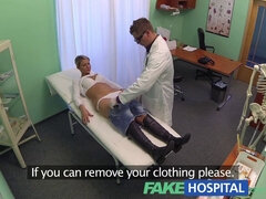 Watch Samantha Jolie's natural tits bounce as she gets her roleplay examined by a hot doctor