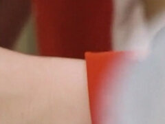 アナル, アスtoマウス, ブロンド, フェラチオ, カワイイ, ヒール, ストッキング, ユニフォーム