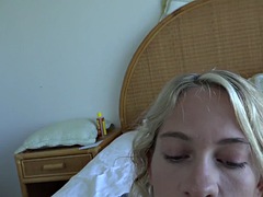 Blonde, Pieds, Fétiche, Fétiche des pieds, Petite amie, Hôtel, Actrice du porno, Pov