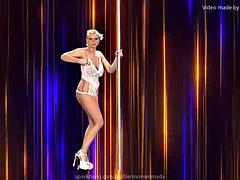 Chica, Tetas grandes, Rubia, Morena, Compilación, Solo, Tetas