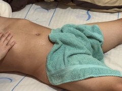 Leie, Grosser arsch, Pummelig, Fett, Frau, Handjob, Massage, Orgasmus