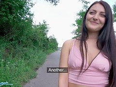 Social Influencer Katy Rose Gets Fucked in the Woods