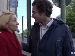GERMAN SCOUT I SKINNY MILF DEEP ANAL I CHEATING BOYFRIEND AT STREET CASTING - Blonde