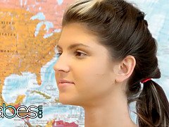 엉덩이, 오랄섹스, 흑갈색 머리, 음경, 두여자와 한남자, 빨아들이는, 쓰리섬, 젖가슴