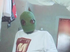 Enthousiasteling, Zwart, Masturbatie, Alleen