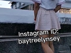 Chiński, Dojrzałe, Na wolnym powietrzu, Publiczny, Shemale, Solo