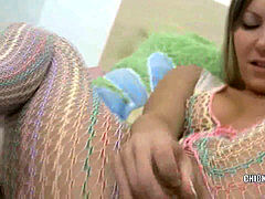 Leie, Selbstgemacht, Masturbation, Dürr, Solo, Strümpfe, Titten, Spielzeuge