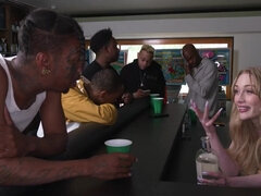 Iso kulli, Suihinotto, Lähikuva, Spermashotti, Naamallinen, Ryhmäpano, Karvainen, Valtava