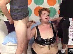 Anal, Bbw stor vacker kvinna, Knubbig