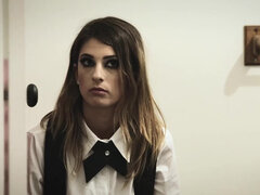 18 ans, Sucer une bite, Attrapée, Hard, Argent, Seins naturels, Soeurs, Étudiant