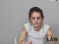 Adele unicorn gets arrested & pounded hard in office