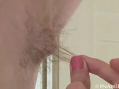 Chrystal Mirror's Big Tit Thrill in the Hairty Hairbathtub