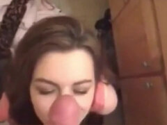 Amatör, Avsugning, Sperma shot, Snopp, Tysk, Milf, Pov, Rödhårig