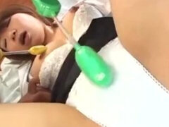 Gode, Groupe, Japonaise, Mère que j'aimerais baiser, Homme homme femme, Chatte, Jouets, Uniforme