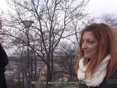 Bezaubernde Rothaarige, the Czech couple, gets rich in POV cash for fucking in front of your eyes