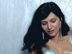 Culo, Brunetta, Capellona, Lingerie, Masturbazione