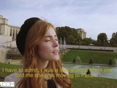 Par, Pikk, Hårete, Slikking, Fitte, Rødtopp, Ridning, Trekant