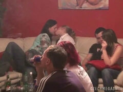 Amatéři, Velké kozy, České, Čtveřice, Hd, Homemade, Orgie, Realita