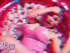 Hd, Hakken, Kut duiken, Geschoren, Alleen, Speelgoed, Vibrator, Nat