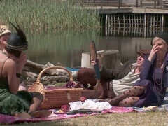 Bisexuálne, Kuřba, Brunetka, Na tvár, Vonku