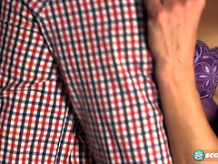 흑인, 오랄섹스, 흑갈색 머리, 크림파이, 사정 샷, 다른 인종간의, 대단히, 보지