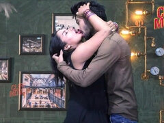 Mooie dikke vrouwen, Bruinharig, Rondborstig, Fetisj, Handbeurt, Indisch, Ondergoed, Bekijker