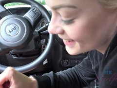 You got a little frisky in the car