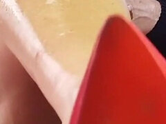 Любители, Блондинки, Фут фетиш, Каблуки, Нейлон, Рабыни, Курящие, Носки