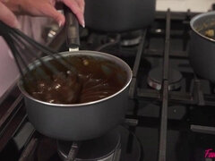 Culo grande, Rubia, Corrida, Corridas, Familia, Grupo, Intercambio de parejas, Adolescente