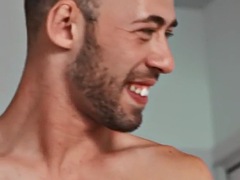 아기, 양성적인, 오랄섹스, 게이, 핸드잡, 빨간 머리, 문신, 쓰리섬