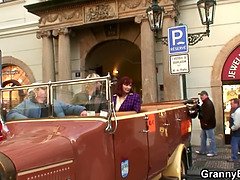 Bestemor, Moden, Fitte, Realitet, Rødtopp, Strømper, Tenåring