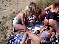 Amateur, Plage, Français, De plein air, Public