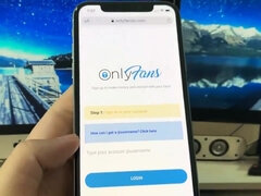 HOT DAMN!!! - Ebony Babe gets cum on tits on webcam