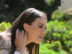 Morena, Sexo duro, Hd, Interracial, Al aire libre