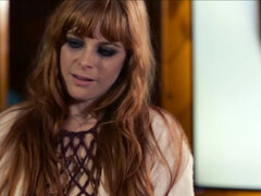 Gros seins, Lesbienne, Léchez, Seins naturels, Chatte, Rousse roux, Plan cul à trois