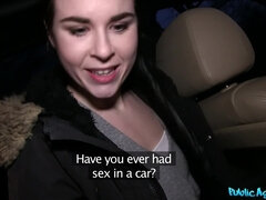 Svart, Kukk suging, Bil, Latina, Utendørs, Fest, Synsvinkel, Offentlig