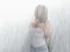 Tyttö, Suihinotto, Ruskeahiuksinen, Rintava, Rankka, Alusvaatteet, Ajeltu, Tissit